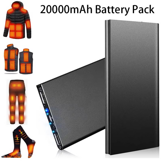 20000mAh Portable Power Bank For Heated Clothing